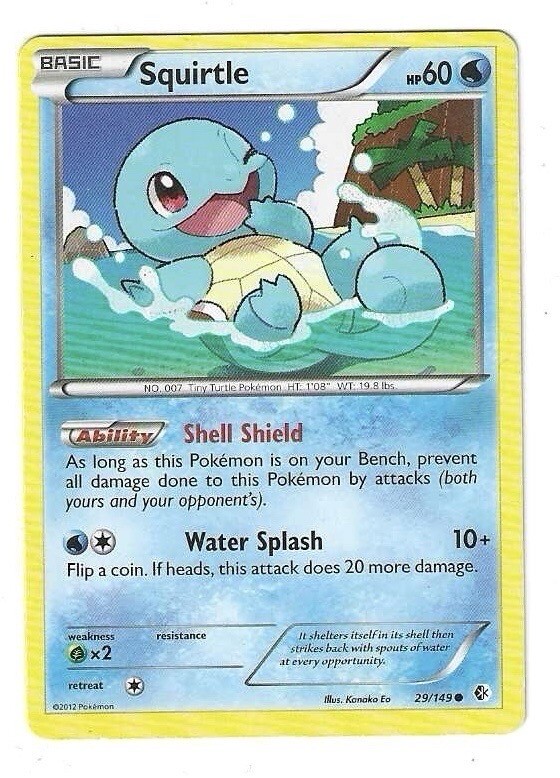 Pokémon TCG Squirtle Boundaries Crossed 29/149 Regular Common | eBay