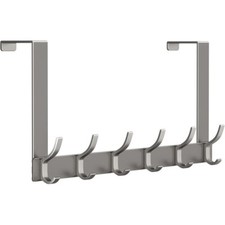 Over Door Hanger, Heavy-Duty and Space Saving Over Door Organizer Rack