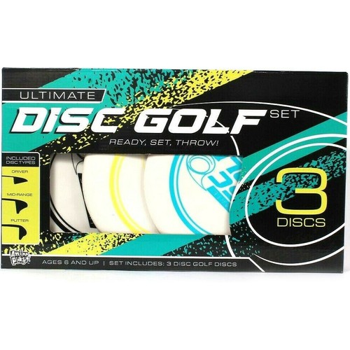 Disc Golf Starter Set 3 Discs Driver Midrange Putter Beginner New