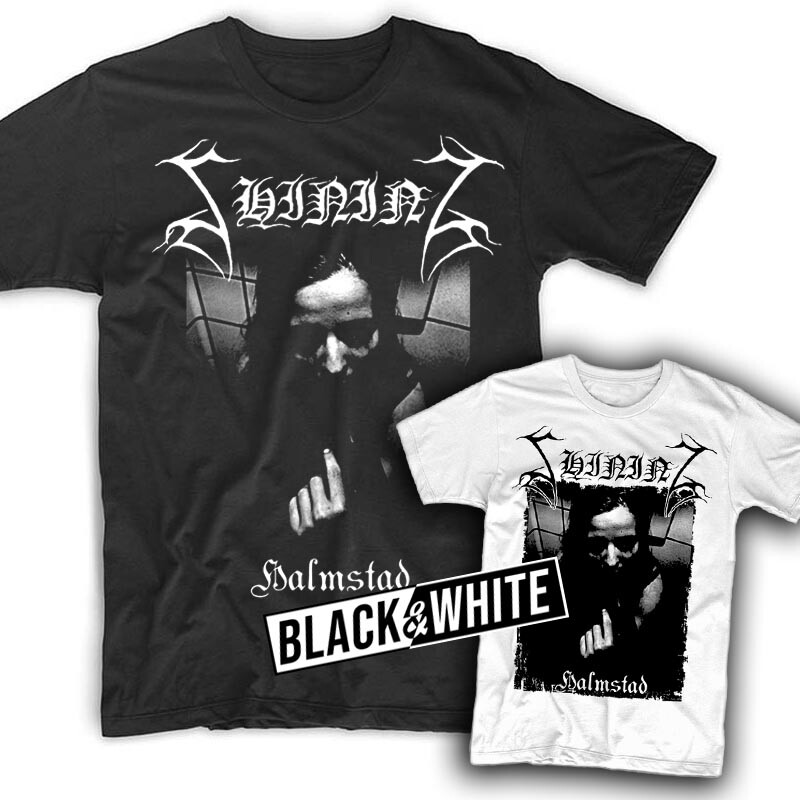 Shining Halmstad album cover T shirt BLACK WHITE sizes S-5XL | eBay