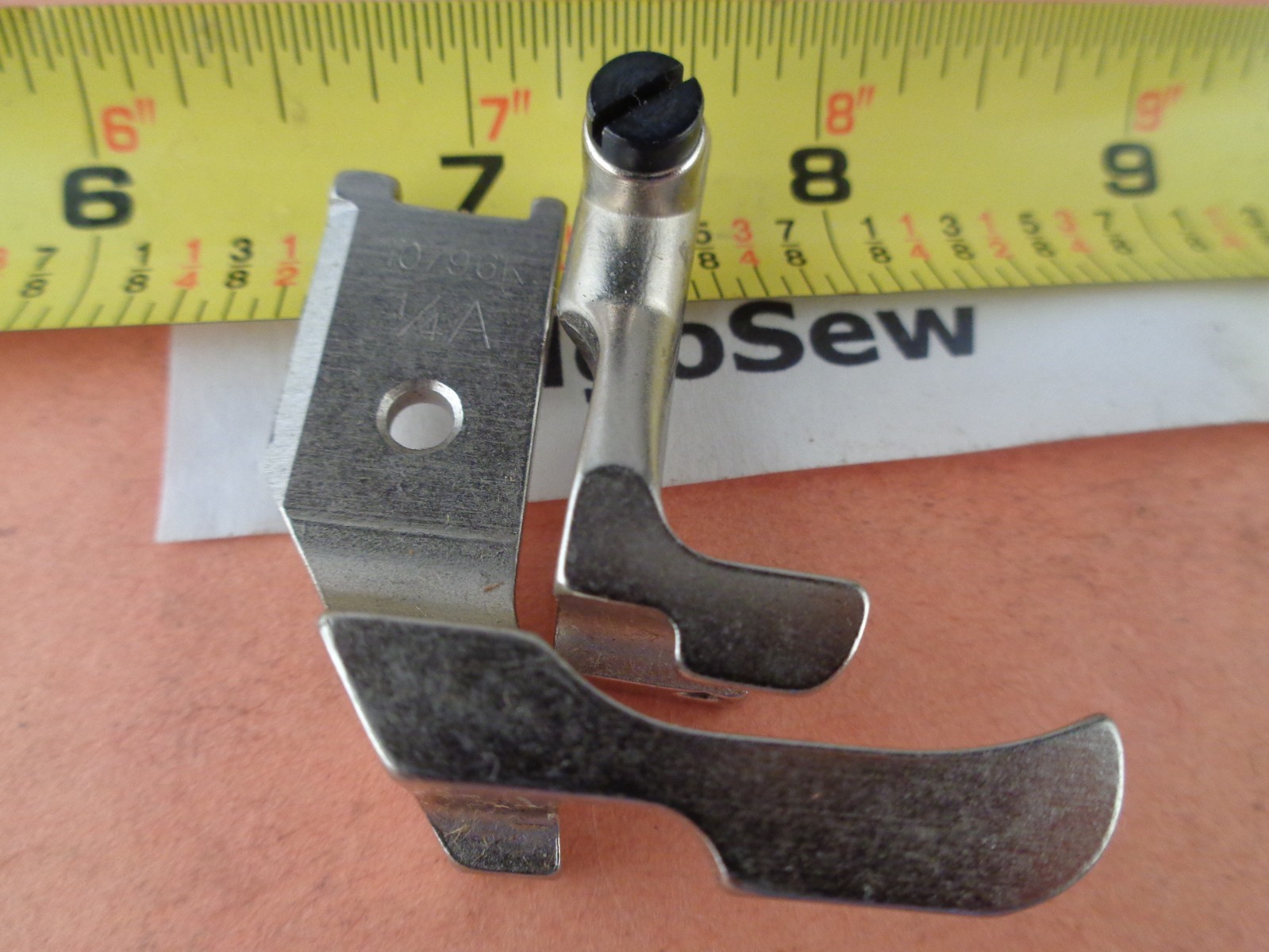 Lot de 6 pieds de marche avec guide gauche #S585 pour Juki Lu-563 Singer Consew Brother