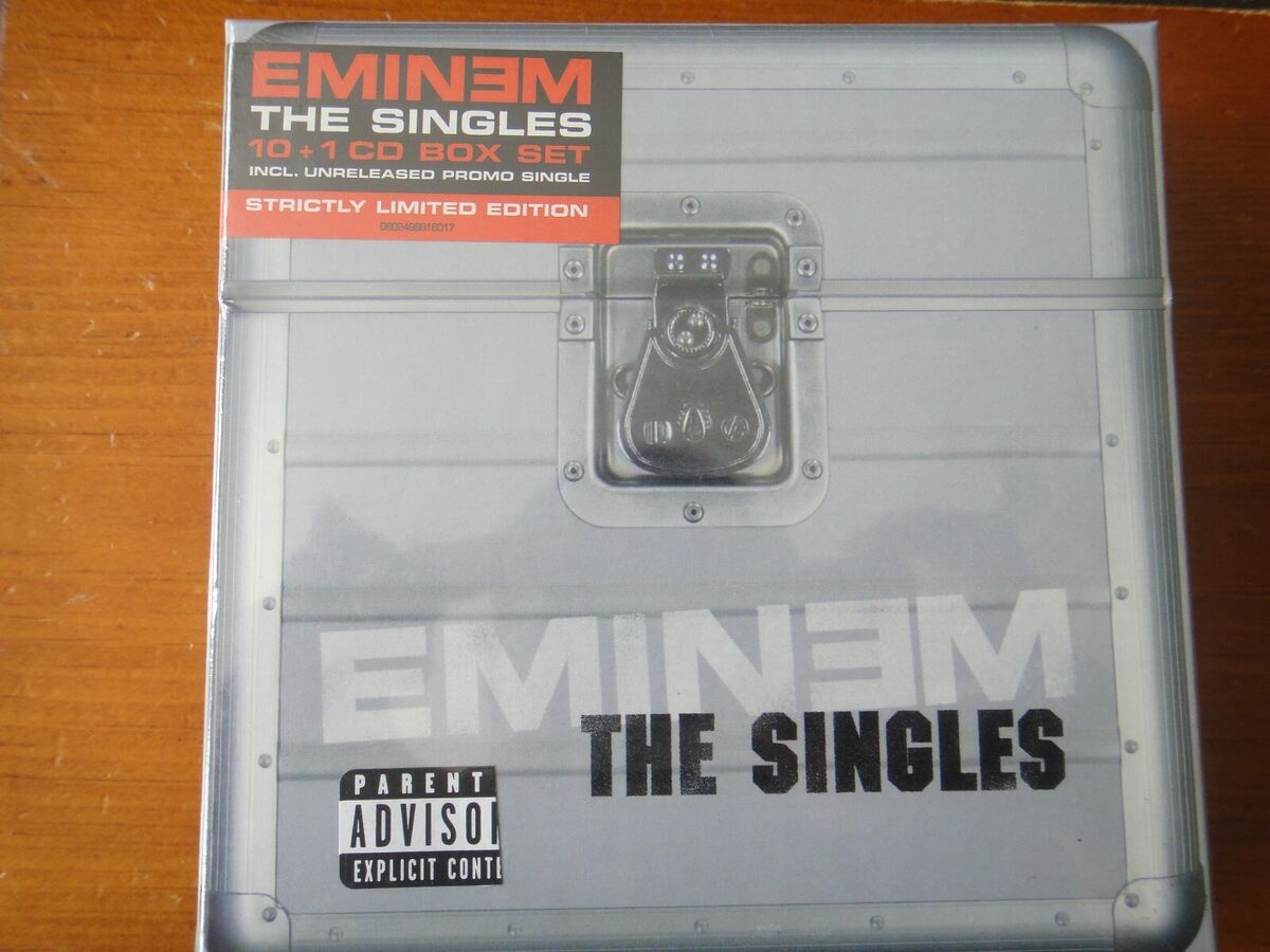 EMINEM THE SINGLES 10+1CD BOX SET  激レア