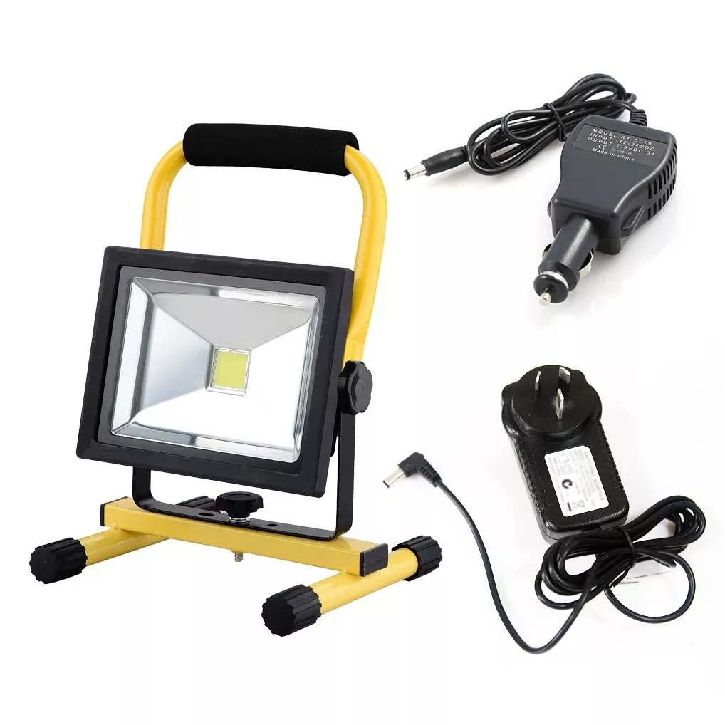 Ultracharge LED Flood Light 20 Watt Rechargeable Work Light