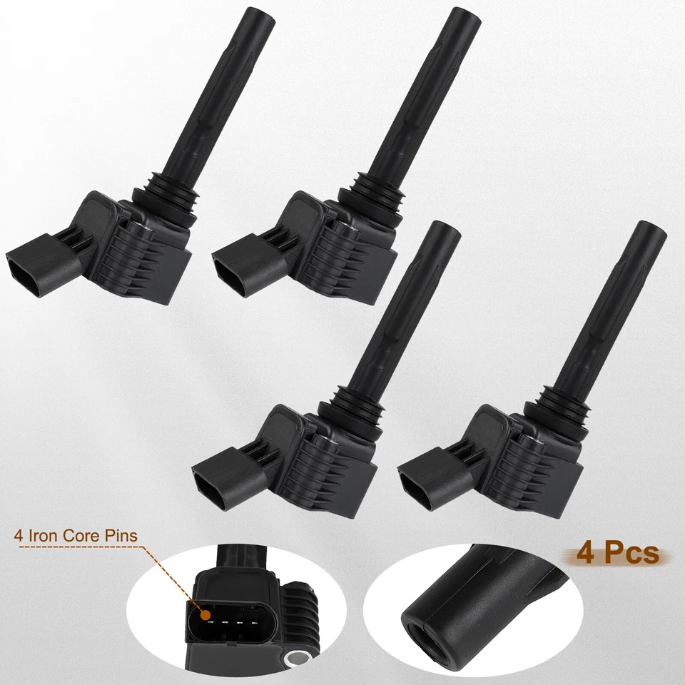 Juego de 4 bobinas de encendido para Volkswagen Jetta 1,4 L 2013-2018 Foto 2 de 4
