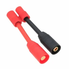 Amass AS150 7mm Anti Spark Male to HXT 6mm Male-/Female+ Bullet 10# 5CM Wire Bat