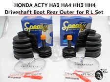 HONDA 94-99 ACTY HA3 HA4 HH3 HH4 Rear Outside Driveshaft Boot Right Left Set