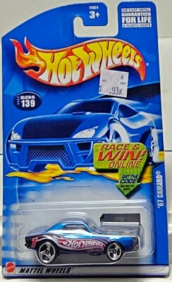 Hot Wheels 2002/139 - 2002 Hot Wheels Mainline - '67 Camaro /K5