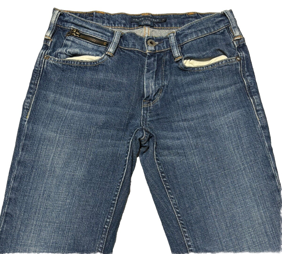 Ralph Lauren Blue Label Jeans Womens 26 Blue Tribeca 114 Bootcut