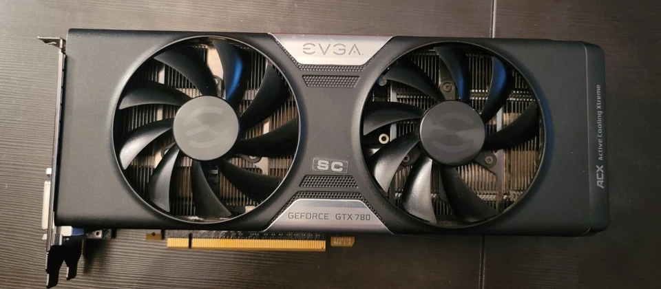 EVGA GeForce GTX780 SuperClocked w ACX Cooler 3GB GDDR5 384bit, DVI-I, DVI-D, HD - Image 2 of 4