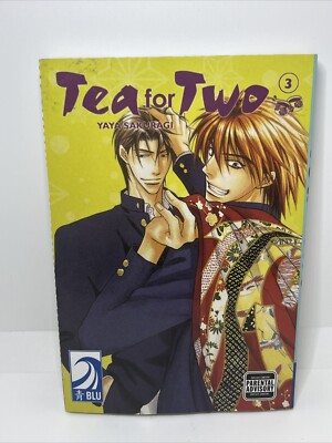 BLU Tea for Two Volume 3 Boy's Love Yaoi Manga by Yaya Sakuragi English RARE