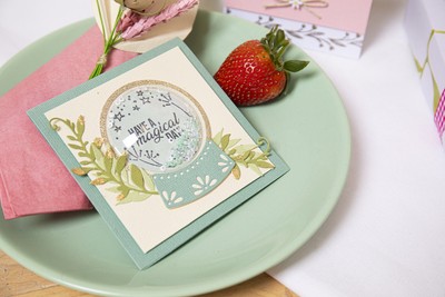 Sizzix, Framelits and Stamps Set, Envelope Liners, Mini- New in Package