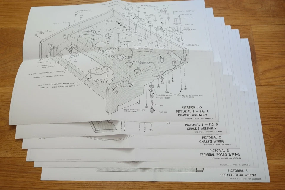Imágenes esquemáticas manuales Harman Kardon Citation III-X ESCALA COMPLETA Foto 2 de 4