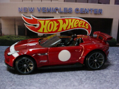 2021 HW EXOTICS Exclusive '15 JAGUAR F-TYPE PROJECT 7  met red LOOSE Hot Wheels