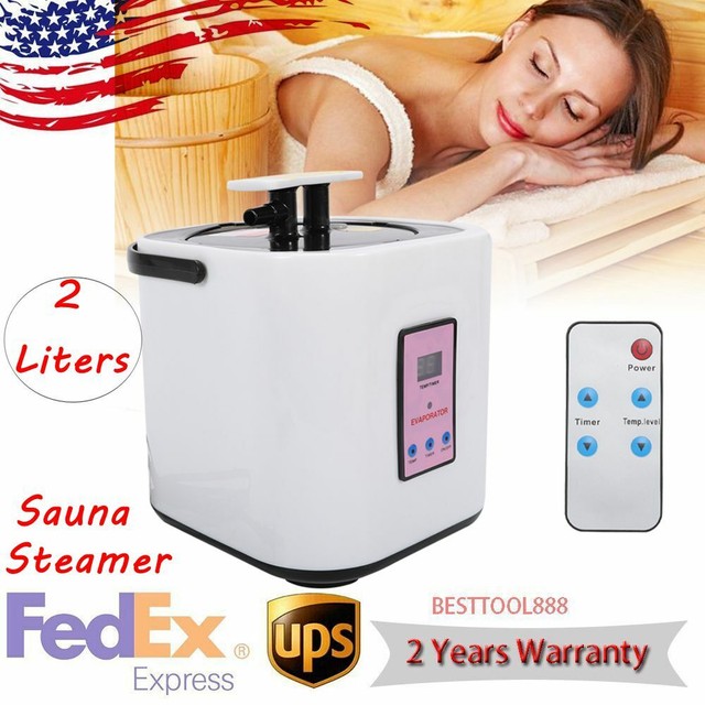 Sauna Stainless Steel Steamer Pot For Portable Steam Saunas Home 2 L