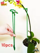 10pcs Plant Support Rods Flower Pot Holders for Garden & Indoor Plants
