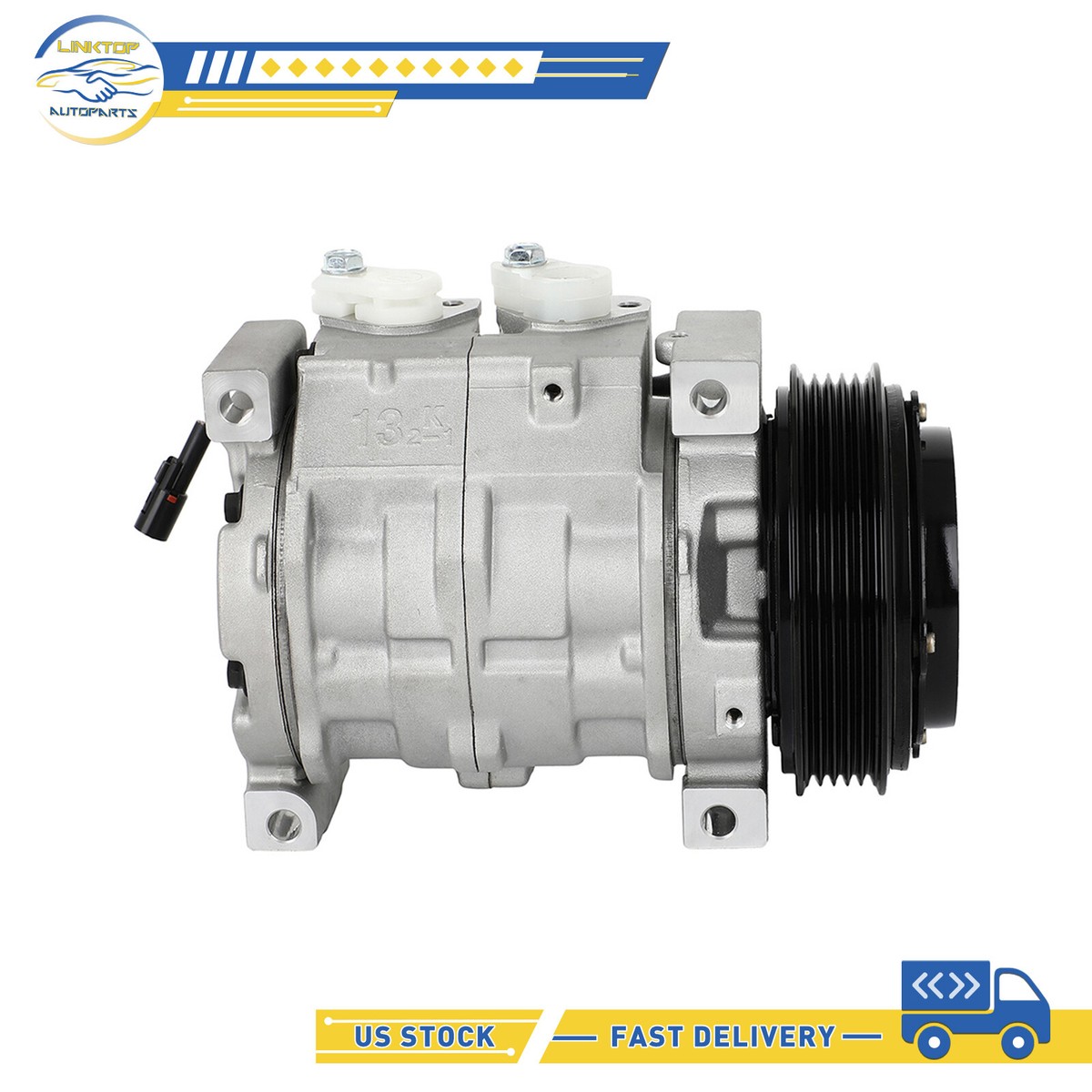 For Suzuki Aerio 2.0L 2002-2003 2.3L 2004-2007 AC A/C Compressor 1