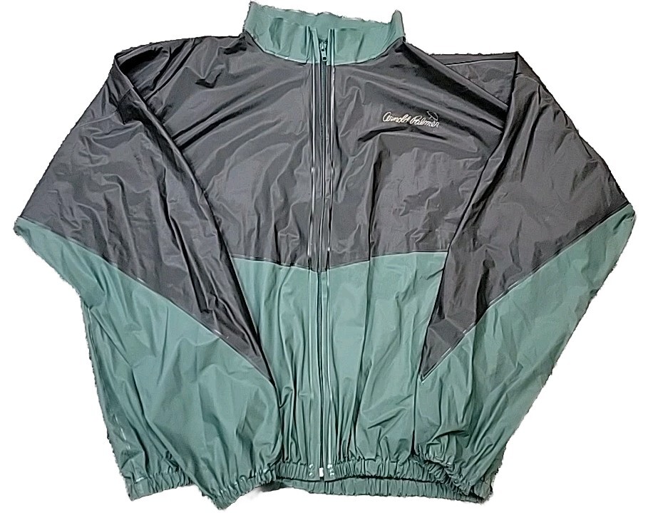 Arnold Palmer Rain Fullzip Jacket PVC Exterior Size Preowned