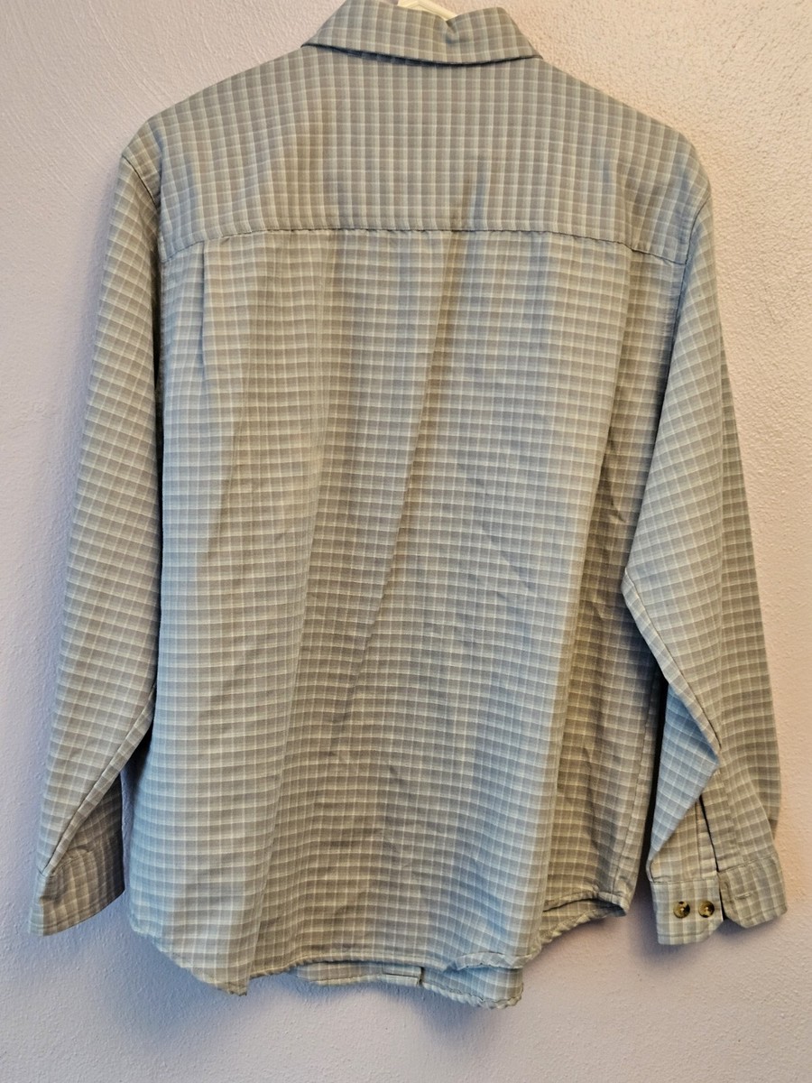 VINTAGE 90's St. Johns Bay Plaid Flannel Lined Button Up Shirt