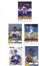 1992 Classic Best #116 Mike Kelly Greenville Braves Autographed Baseball Card 