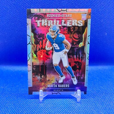 Carte à Collectionner MALIK NABERS - Rookies & Stars 2024 Gold /25 - New York Giants - Near Mint