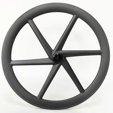 Lightweight Carbon Road Bike 6-spoke Wheelset Depth 50mm Width 28mm Matte Glossy Lightweight Carbon Road Bike 6-spoke Wheelset Depth 50mm Width 28mm Matte Glossy