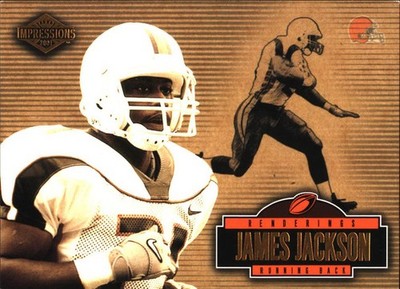 2001 Canvas Impressions James Jackson Renderings #7 Browns FREE SHIPPING