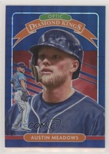 2020 Panini Donruss Optic FOTL Blue Pandora Prizm 89/99 Austin Meadows #15 1b8