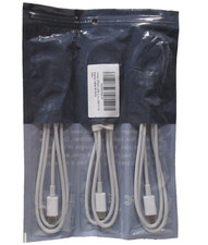 3 Pack USB C to USB C 3 Foot Charging Cable 60W