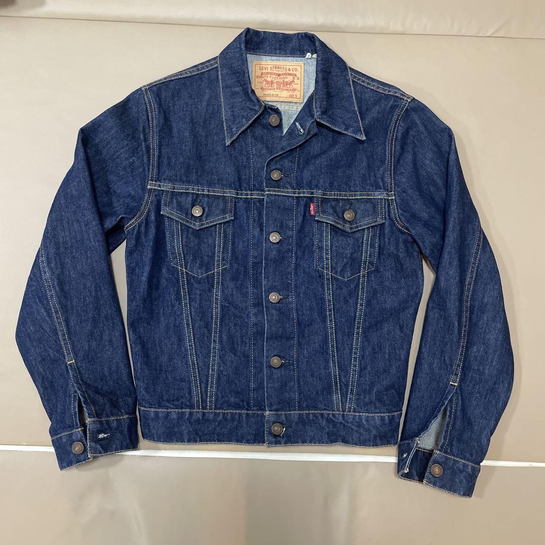 美品 リーバイス LVC 70505-0124 ジージャン 米国製 M Levi's - リーバイス 70505-0124 LVC デニムジャケット USA製 M