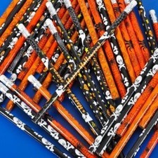 Halloween Theme Pencils 48 Pack - Assorted Halloween Pencils Bulk