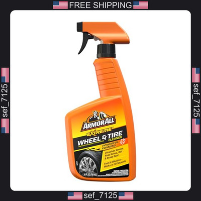 Armor All Extreme Wheel and Tire Cleaner , Car Wheel Cleaner Spray, 24 Fl Oz