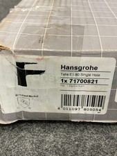 hansgrohe 71700821 Talis E Modern 1-Handle Bathroom Sink Faucet, Brushed Nickel