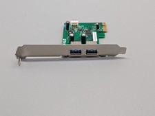 Buffalo USB 3.0 PCIe Expansion Card 2-Port Desktop Adapter Tested Working