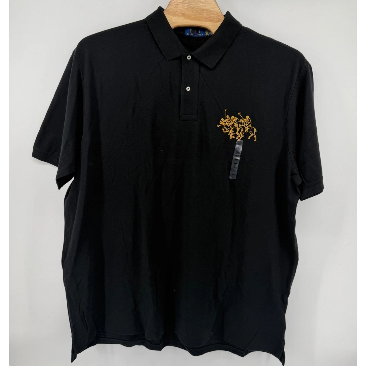 値下げ　新品　POLORALPHLAUREN　ポロシャツGOLDロゴ　Lサイズ Polo Ralph Lauren Gold Shirts for Men for sale | eBay