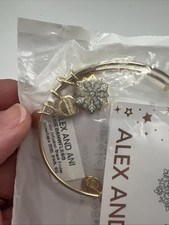 Alex and Ani BLACK FRIDAY SNOWFLAKE 2020 Gold Bangle New W/Tag Card SEALED