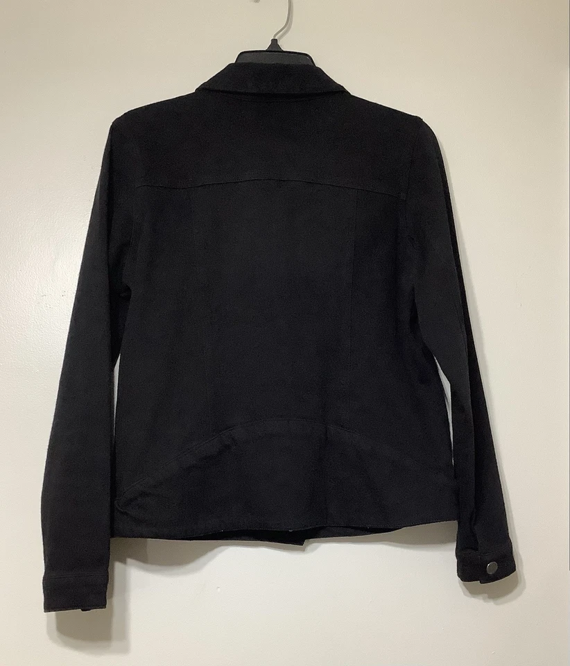 Chaqueta vaquera negra para mujer con Control My Wonder talla XS Foto 2 de 4