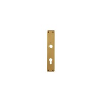 Hoppe Zt-Langschild London,202Sp,Pz,E72 Sichtbar Verschraubt Bronzefarbig