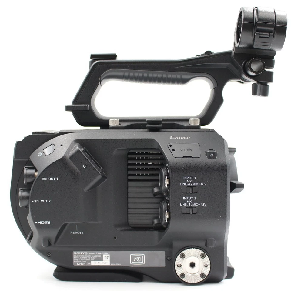 Sony PXW-FS7M2 Mark II 4K Super 35 Digital Camcorder w/ Battery 586HRS! - Image 4 of 4
