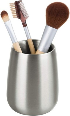 Nogu Metal Tumbler Cup, Holder for Makeup Brushes, Toothbrushes, Glasses,