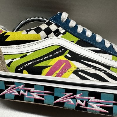 Vans Old Skool Shoes Mash Up Mens 8.5 / Women s 10 Low Lace Up 721356 Sneakers