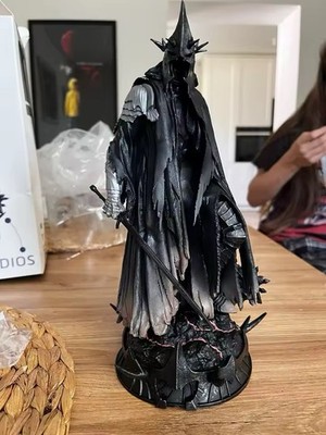 Der Herr der Ringe Figur Iron Witch King Hexenkönig von Angmar Nazgul 26 cm