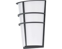 LED AußEnwandleuchte 2X2,5W 460 Lm 3000 K 25X18 Cm Anthrazit/Weiß
