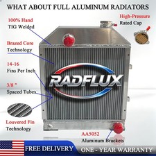 Radiator For Ford New Holland Tractor 2000 2600 3000 3400 3500 4000 4100 4400