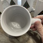 Vintage Christmas Tree 8oz Stoneware Coffee Mugs Set of 5 Rare! — photo 5