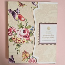 Anna Griffin 120 Delicate Floral Engravings Stickers AG1272 - NEW