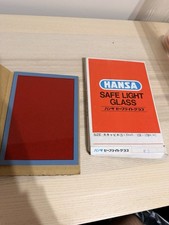  TOP MINT Hansa SafeLight Glass 5x7 No.2 for Chlorobromide Paper