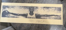 Poster Michael Jordan Chicago Bulls 28”x 9” Wings🔥Stampa automatica come nuovo