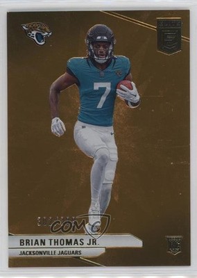 2024 Panini Donruss Elite Rookies Orange /399 Brian Thomas Jr #106 Rookie RC v9t