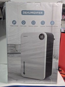 Amzart, déshumidificateurs pour la maison (1000 pi2, 98 OZ Déshumidificateur pour la maison BLACK