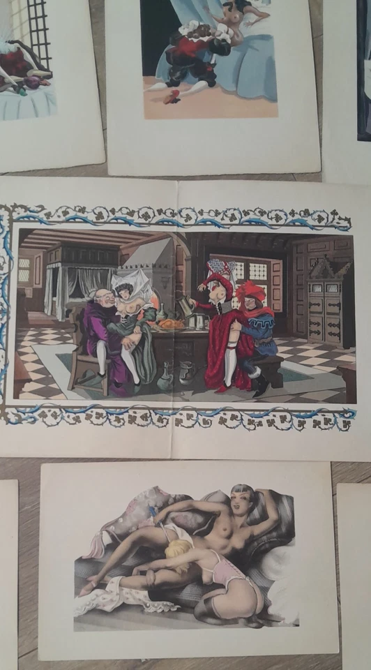 45 Estampes, Gravures  Érotiques - Photo 4/4